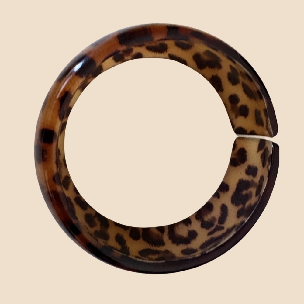 Tortoiseshell and Wood Bracelet Set – 3 Pieces